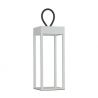 Lampa decorativa de exterior LED portabila LUCIA alb