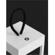 Lampi decorative si solare - Lampa decorativa de exterior LED portabila LUCIA alb