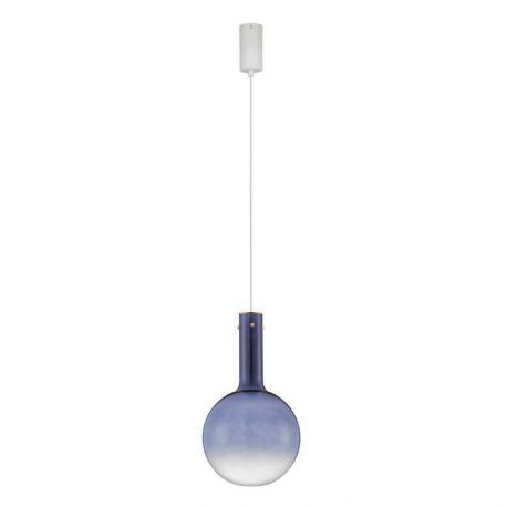 Pendule, Lustre suspendate - Pendul LED stil modern NOSTOS albastru