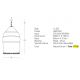 Pendule, Lustre suspendate - Lustra, Pendul boho style design natural RATAN