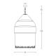 Pendule, Lustre suspendate - Lustra, Pendul boho style design natural RATAN