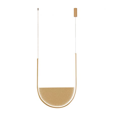 Pendule, Lustre suspendate - Lustra design modern LED DECO auriu/ sampanie