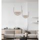 Pendule, Lustre suspendate - Lustra design modern LED DECO auriu/ sampanie