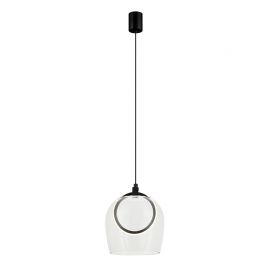 Pendule, Lustre suspendate - Lustra, Pendul design modern LED LIGHT transparent