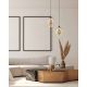 Pendule, Lustre suspendate - Lustra, Pendul design modern LED LIGHT sampanie
