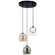Pendule, Lustre suspendate - Lustra cu 3 pendule design modern LED LIGHT