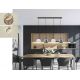 Pendule, Lustre suspendate - Lustra cu 4 pendule design modern LED LIGHT