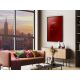 Decoratiuni perete - Tablou / Basorelief decoratiune perete Red Face 90X120cm