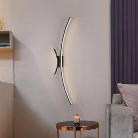 Aplice, corpuri de iluminat pentru pereti - Aplica de perete lumina ambientala LED Curves