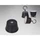 Lampi decorative si solare - Lampa LED portabila exterior/interior IP54 Cuco neagra