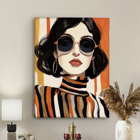 Tablouri - Tablou de perete decorativ Orange 90x120cm