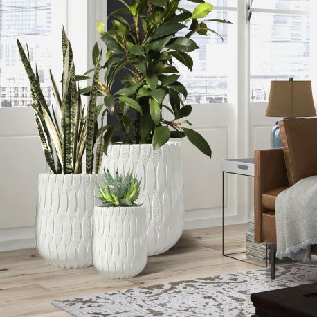 Ghivece - Set de 3 jardiniere decorative Jazmin