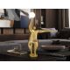 Statuete - Figurina decorativa / Lampa de masa design lux El globo aurie