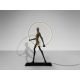 Statuete - Figurina decorativa / Lampa LED de podea design lux Caminante