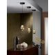 Pendule, Lustre suspendate - Pendul LED design modern Rocio negru/auriu
