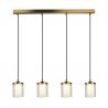 Lustra LED dimabila design modern decorativ Luxury aurie