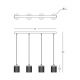 Pendule, Lustre suspendate - Lustra LED dimabila design modern decorativ Luxury aurie
