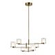 Candelabre, Lustre - Candelabru LED dimabil design modern decorativ Luxury auriu