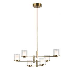 Candelabre, Lustre - Candelabru LED dimabil design modern decorativ Luxury auriu