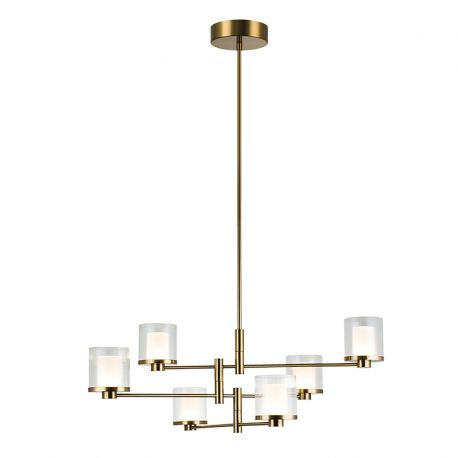Candelabre, Lustre - Candelabru LED dimabil design modern decorativ Luxury auriu