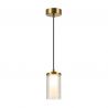 Pendul LED dimabil design modern decorativ Luxury auriu