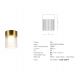 Plafoniere cu spoturi, Spoturi aplicate - Mini Plafoniera/Spot LED aplicat design modern decorativ Luxury auriu