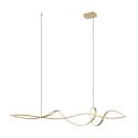 Lustra LED suspendata design modern decorativ Minimal aurie