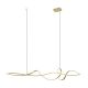 Pendule, Lustre suspendate - Lustra LED suspendata design modern decorativ Minimal aurie