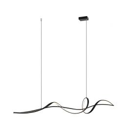 Pendule, Lustre suspendate - Lustra LED suspendata design modern decorativ Minimal negru