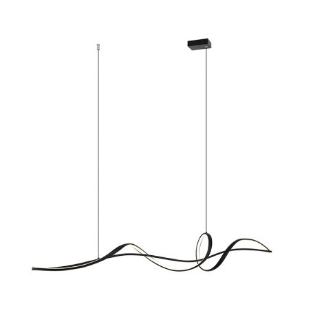 Pendule, Lustre suspendate - Lustra LED suspendata design modern decorativ Minimal negru