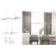 Pendule, Lustre suspendate - Lustra LED suspendata design modern decorativ Minimal negru