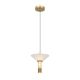 Pendule, Lustre suspendate - Pendul LED design modern decorativ Newy aurie