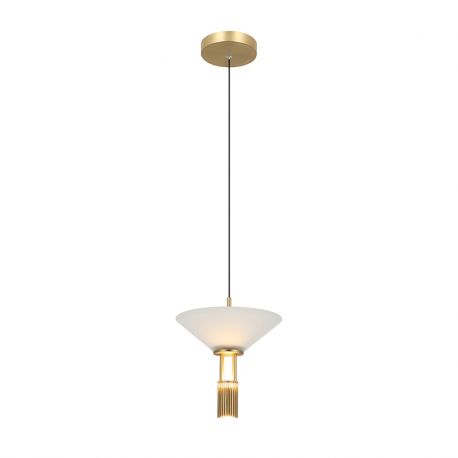 Pendule, Lustre suspendate - Pendul LED design modern decorativ Newy aurie