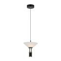 Pendul LED design modern decorativ Newy negru