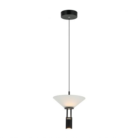 Pendule, Lustre suspendate - Pendul LED design modern decorativ Newy negru