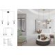 Pendule, Lustre suspendate - Lustra LED suspendata design modern decorativ Newy 3L aurie