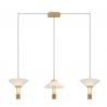 Lustra LED suspendata design modern decorativ Newy 3L aurie