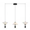 Lustra LED suspendata design modern decorativ Newy 3L negru