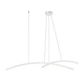 Pendule, Lustre suspendate - Lustra LED dimabila design minimalist Paulen alba