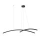 Lustra LED dimabila design minimalist Paulen negru