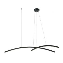 Pendule, Lustre suspendate - Lustra LED dimabila design minimalist Paulen negru