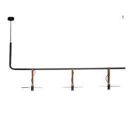 Pendule, Lustre suspendate - Lustra LED decorativa design modern Kurt negru