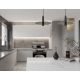 Pendule, Lustre suspendate - Lustra LED decorativa design modern Kurt negru