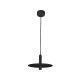 Pendul LED decorativ design modern Kurt negru