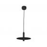 Pendul LED decorativ design modern Kurt negru