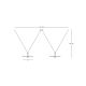 Pendule, Lustre suspendate - Lustra LED decorativa design modern Kurt 2L negru