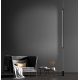 Lampadare - Lampa LED suspendata tip lampadar minimalist Fily negru
