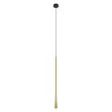 Pendul LED stil minimalist modern Slim negru/alama