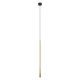 Pendul LED stil minimalist modern Slim negru/alama