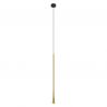 Pendul LED stil minimalist modern Slim negru/alama